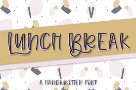 Word in office 365 searches your system for available fonts. Font Bundles On Twitter Lunch Break Is The Brand New Font To Font Bundles We Loved The Double Line Effect On Each Letter It Would Be Perfect For Quotes Blogs And Social
