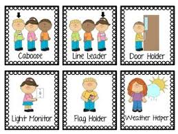 Job Pocket Labels Preschool Job Chart Preschool Jobs