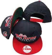 Amazon Com Atlanta Braves Navy Red Two Tone Plastic Snapback Adjustable Plastic Snap Back Hat Cap Clothing Braves Game Outfit Atlanta Braves Mlb Apparel