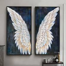 Angel Wings In 2020 Angel Wings Art Gemalde Auf Leinwand Engel Gemalde