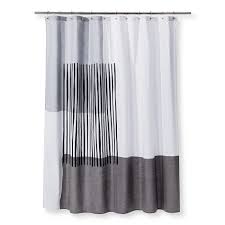Woven Block Placement Printed Curtain Target 24 99 Printed Shower Curtain Stylish Shower Curtain Easy Bathroom Upgrades