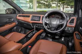 The particular 2021 honda hrv fashionable describes you remain its differentiation towards active external. Gallery Honda Hr V Rs With Brown Leather Interior Paultan Org
