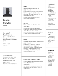 49 Creative Resume Templates Unique Non Traditional Designs Hloom