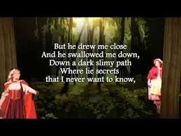 I Know Things Now Into The Woods Instrumental Famous Musicals I Am Awesome I Know