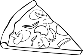 Slice Of Pizza With Mushroom Topping Junk Food Coloring Page Download Print Online Coloring Pages Fo In 2020 Food Coloring Pages Pizza Coloring Page Coloring Pages