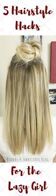 Hairstyle Hacks 5 Easy Styles Blonde Ambitious Blog Medium Hair Styles Hair Styles Womens Hairstyles
