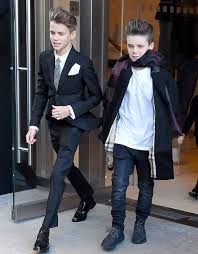 David beckham missed training in 2000 because brooklyn had gastroenteritis. David Beckham Son Romeo Age