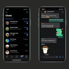 Use any internet connection and stay in touch with family and friends to you. Whatsapp Dark Mode Now Available For Ios And Android The Verge