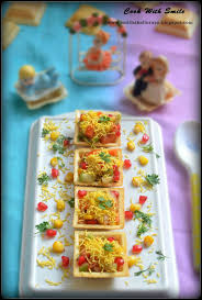 Birthday Dinner Ideas At Home India Corn Canape Recipe Corn Sev Canape Canape Chaat Corn Chaat Canape Indian Veg Canape Canapes Recipes Indian Snacks Birthday Party Snacks