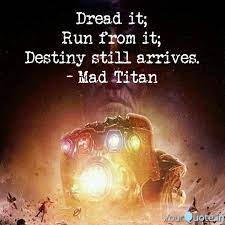 We did not find results for: Dread It Run From It Destiny Still Arrives Avengersinfinitywar Truth Comics Quote Destiny Dreads
