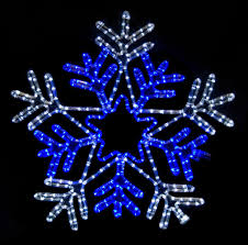 Led Snowflake With Blue Center Blue And White Lights Christmas Lights Etc Star Christmas Lights Snowflake Christmas Lights Outdoor Christmas Lights