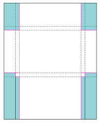 Paper and card sizes are generally organised through an 'a' system in an ascending sequential order. Perforated Note Cards Card Set Envelope Tutorial Damask Love