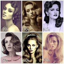 Vintage Demystified Untangling The Curls Of Past Eras Peinados Retro Cabello Y Maquillaje Peinados Antiguos