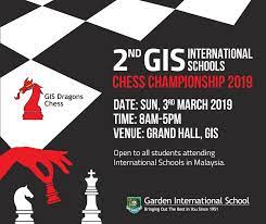 I lost to im yeoh li tian that day. Gis International Schools Chess Championship 2019 Garden International School Malaysia