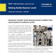 Mixing Kettle Reactor Level | Yokogawa America