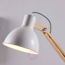 Shivanja Stehlampe Aus Holz U Metall Kaufen Lampenwelt De