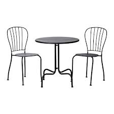 Bistro Set From Ikea Gray Patio Furniture Outdoor Dining Furniture Bistro Table