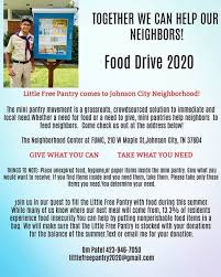 Use recycled materials to make a tiny neighborhood library where people can borrow, return and/or donate books. Little Free Pantry 1st Church