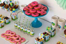 The Simpsons Themed Birthday Party Ideas Decor Planning Simpsons Party Birthday Party Birthday Party Themes