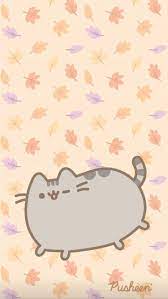 Pin By Sarah Simon On Pusheen Pusheen Cat Cute Fall Wallpaper Pusheen