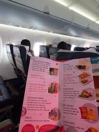 New jambojet airlines of kenya depart rwy 15 on first test flight as bba14. Food Drinks Menu You Have To Pay In Usd Or Kes Only Picture Of Jambojet Tripadvisor