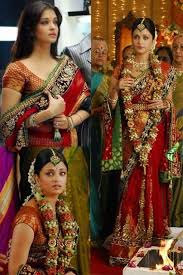 Aishwarya Rai In The Movie Robot Aishwarya Rai Wedding Pictures Bollywood Fashion Bollywood Designer Sarees