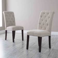White Fabric Dining Chairs Dining Room Console Parsons Dining Chairs Upholstered Dining Chairs
