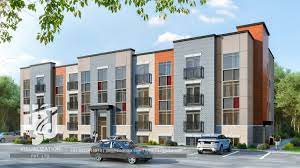 Residential Apartment Building Exterior Colors Residential Apartment Front Ele Apartment Building Exterior Residential Architecture Facades Building Exterior