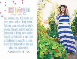 Lularoe Ana Dress Size Chart Bedowntowndaytona Com