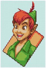 Pdf Cross Stitch Pattern 0026 Peter Pan Instant Download Etsy Cross Stitch Stitch Patterns Disney Cross Stitch