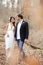 A behind the scenes wedding photography image shows the contrast between the stark reality of a couple's wedding day scene and the perfected image the photographer managed to produce, above. Bachelor Bachelorette Show Alumni Elizabeth Ty Rustic Wedding Chic Rustic Chic Wedding Brown Wedding Wedding