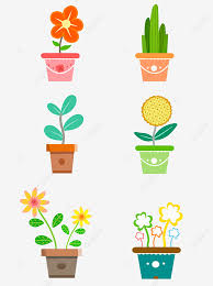 Terdapat 4 arti 'pasu bunga' di kamus besar bahasa indonesia (kbbi). Gambar Kartun Bunga Dalam Pot