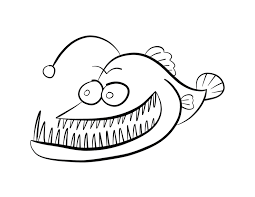 Back to the octonauts, you can also see professor inkling the octopus trying to cook something using his vast knowledge. Angler Fish Coloring Pages Coloring Home