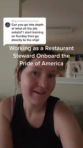 Ncl Hawaii Cruise Pride of America Restaurant Steward