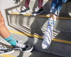 Women S Socks At Vans Free Shipping Vans Socks Outfit Sock Outfits Crew Socks Outfit