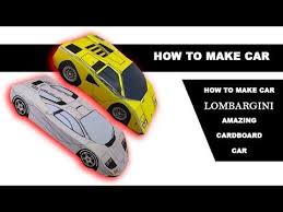 How To Make Car Lombargini Maclaren F1 Araba Film Cizgi Film