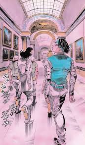 After glacial period and the sky over the louvre comes another completely original story with stunning art by a leading mangaka, bestselling author of 'jojo's bizarre adventure.'. Araki Louvre Jojo S Bizarre Adventure Anime Jojo Bizzare Adventure Jojo Bizarre