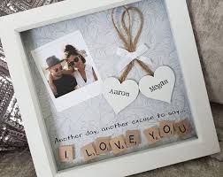 First Anniversary Frame Anniversary Gift Gift For Partner One Year Anniversary Paper Anniversary Gift Anniversary Gift For Wife Paper Gifts Anniversary Diy Anniversary Gift Anniversary Frame