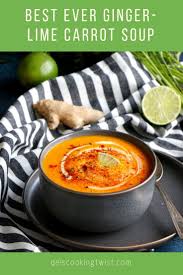 I cut it in half, and cooked it at 400 degrees for about 30 minutes with a tablespoon of butter in the middle and seasoned with salt and pepper. Best Ever Ginger Lime Carrot Soup Extremely Easy To Prepare This Comforting Carrot Coconut Soup With Fresh L Carrot Soup Vegan Carrot Soup Winter Soup Recipe