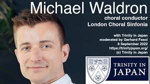 Michael Waldron, choral conductor, Founder and Artistic Director of London  Choral Sinfonia