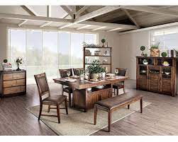 Mayton counter height dining table. Wichita Rustic Storage Base Dining Table