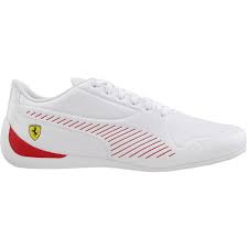 Giày puma scuderia ferrari drift cat 7s ultra ls thiết kế dành cho người hâm mộ môn đua xe thể thao đỉnh cao, với phong cách hoàn toàn mới. Puma Scuderia Ferrari Drift Cat 7s Ultra Lace Up Sneakers White Mens Lace Up Sneakers