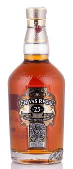 Awarded 95 points in the 2010 whisky bible, jim murray rated this his scotch blend of year in the 18 years and over category. Chivas Regal 25 Yo Blended Whisky 40 Vol 0 7l Weisshaus Shop