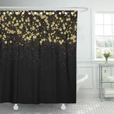 Choose from contactless same day delivery, drive up and more. Round Silver And Gold Sparkle Border Of Random Scatter Shower Curtain 66x72inch 165x180cm Buy At A Low Prices On Joom E Commerce Platform