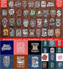 Illustrations Vector Bundle Free Download Free Tshirt Design Free Shirt Design Free T Shirt Design