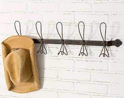 28 X 3 X 8 Vintage Coat Rack Wall Hook Rack Coat Rack Wall