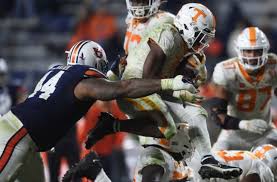 The auburn tigers football statistical leaders are individual statistical leaders of the auburn tigers football program in various categories, including passing, rushing, receiving, total offense, defensive stats, and kicking. Tennessee Football Top Five Vols Performers In 30 17 Loss At Auburn Tigers