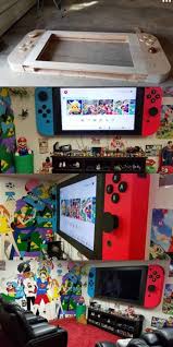 Nintendo Tv Switch Nintendo Switch Nintendo For Sales Switch Nintendo S Dreamh In 2020 Game Room Design Boy Bedroom Design Gamer Room