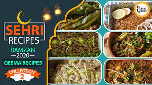 Sehri Recipes Collection 2 Qeema By Food Fusion Youtube Recipe Collection Food Recipes