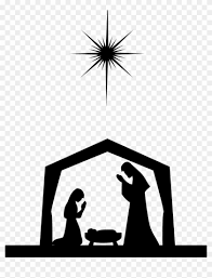 Christmas Nativity Scene Silhouette Svg Free Transparent Png Clipart Images Download This nativity scene looks beautiful on a mantel! christmas nativity scene silhouette